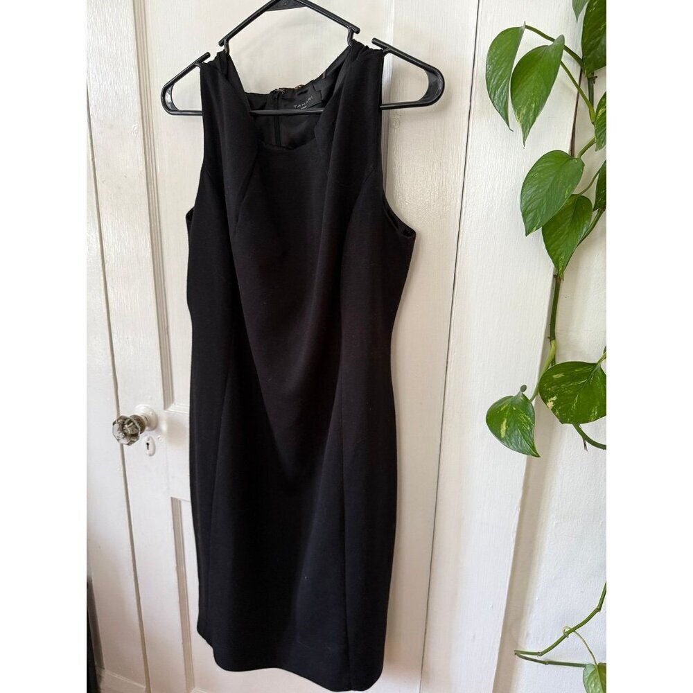 Tahari woman size large black professional dress - Picture 2 of 8
